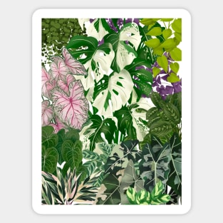 Urban jungle plants 5 Sticker